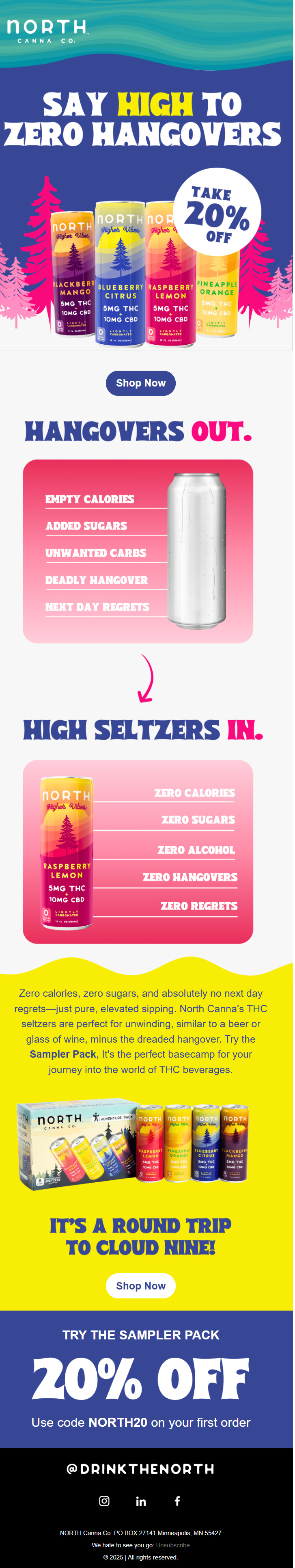 Cannabis Email Design